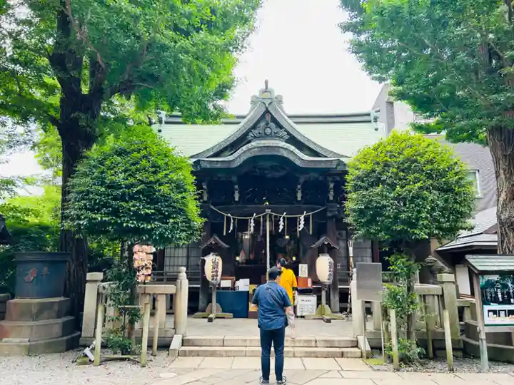 小野照崎神社の本殿・本堂