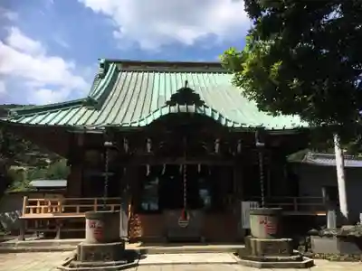 佐奈田霊社の本殿・本堂