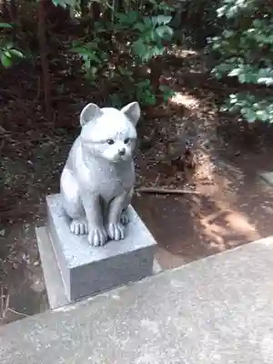 伊奴寝子社の狛犬