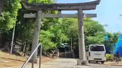 山野浅間神社の鳥居