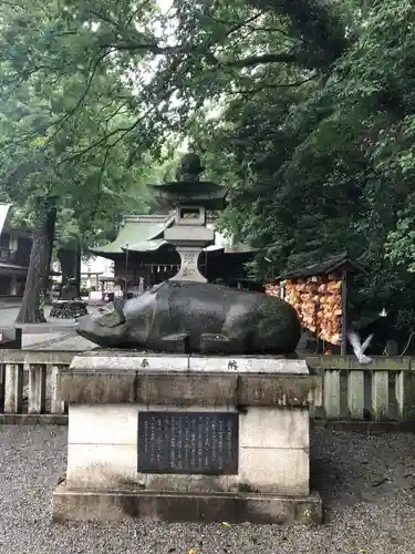 谷保天満宮の狛犬