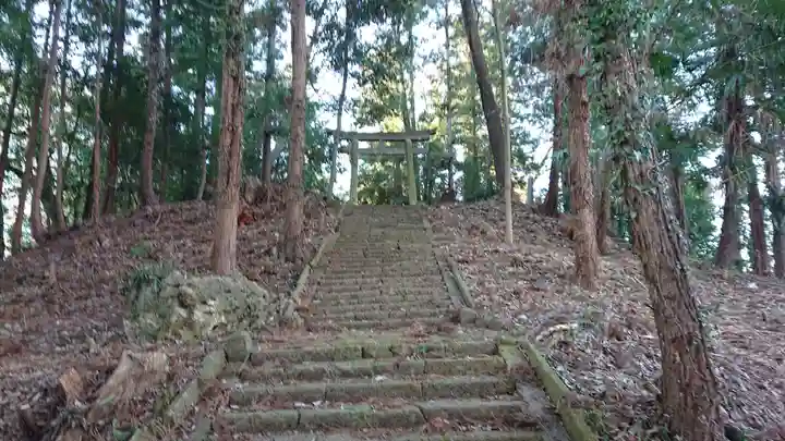 雷神社の鳥居
