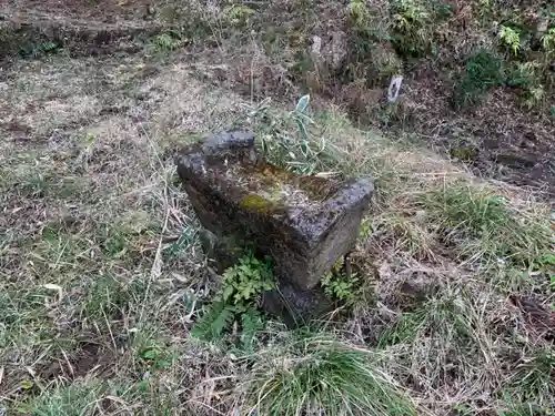 お堂（名称不明）の手水舎