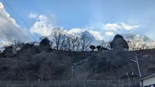 八坂三峯神社の景色