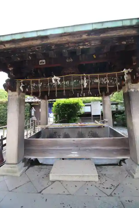 上野東照宮の手水舎