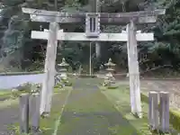 天日名鳥命神社の鳥居