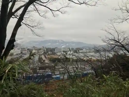 金崎宮の景色