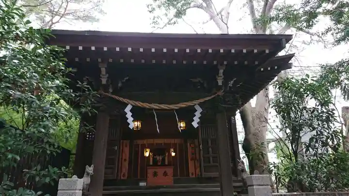 自由が丘熊野神社の末社・摂社
