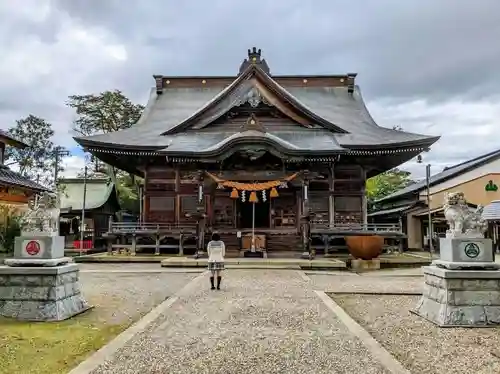 大地主神社の本殿