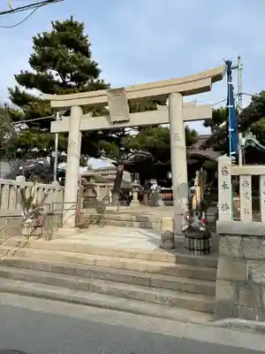 舞子六神社/まいこむの宮の鳥居