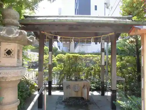水天宮平沼神社の手水舎