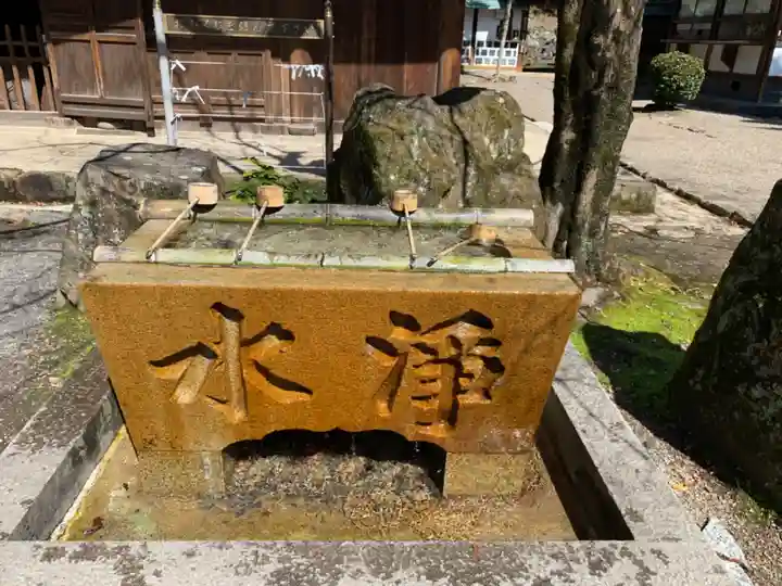 定光寺の手水舎