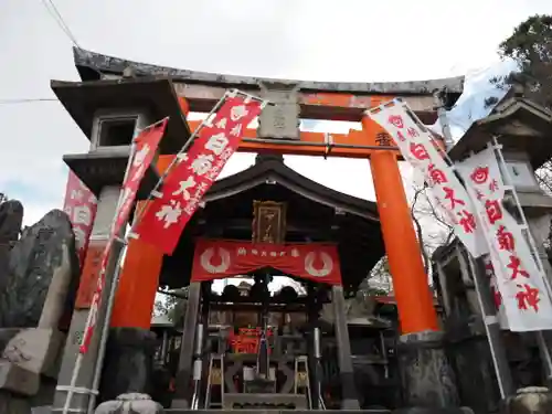 伏見稲荷大社三ノ峰（下之社神蹟・白菊大神）(京都府)