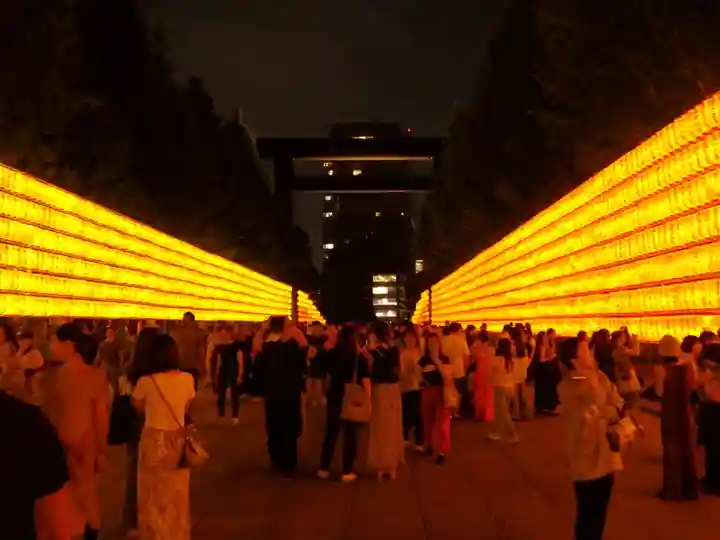 靖國神社の景色