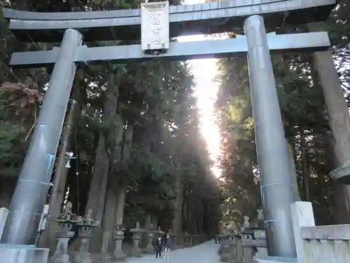 北口本宮冨士浅間神社の鳥居