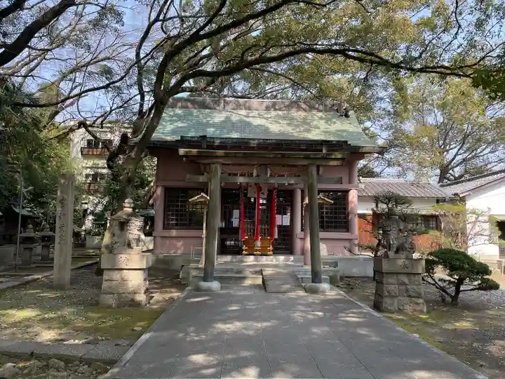 刺田比古神社の本殿・本堂
