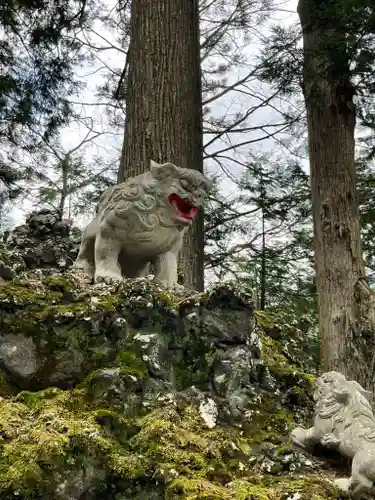 富士山東口本宮 冨士浅間神社の狛犬