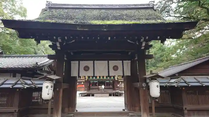 河合神社(鴨川合坐小社宅神社)の山門・神門