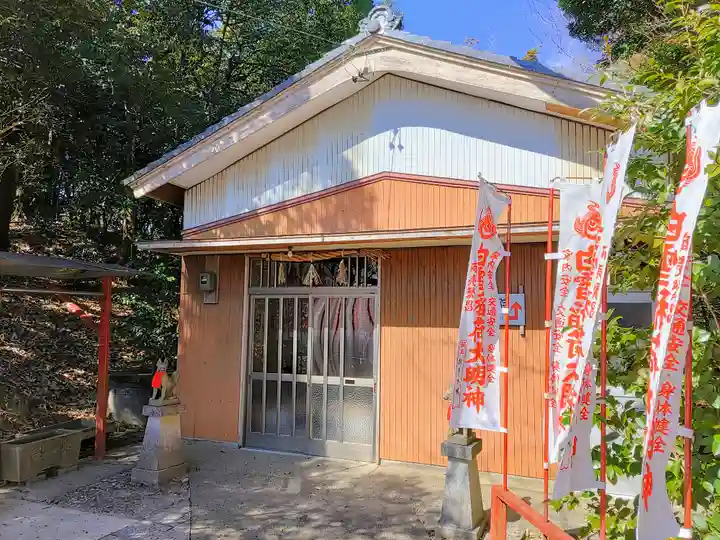 白雪稲荷の本殿・本堂