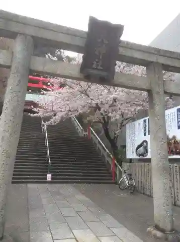 徳島眉山天神社の鳥居