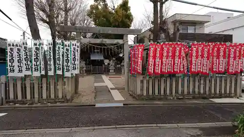 白山社（児玉白山社）の鳥居