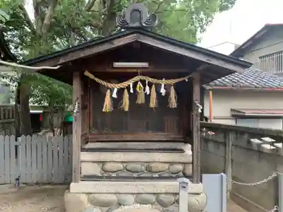 冨士八幡社の本殿・本堂