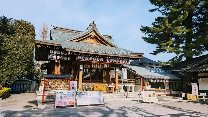 中野沼袋氷川神社の本殿・本堂