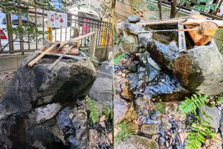 稲荷鬼王神社の手水舎