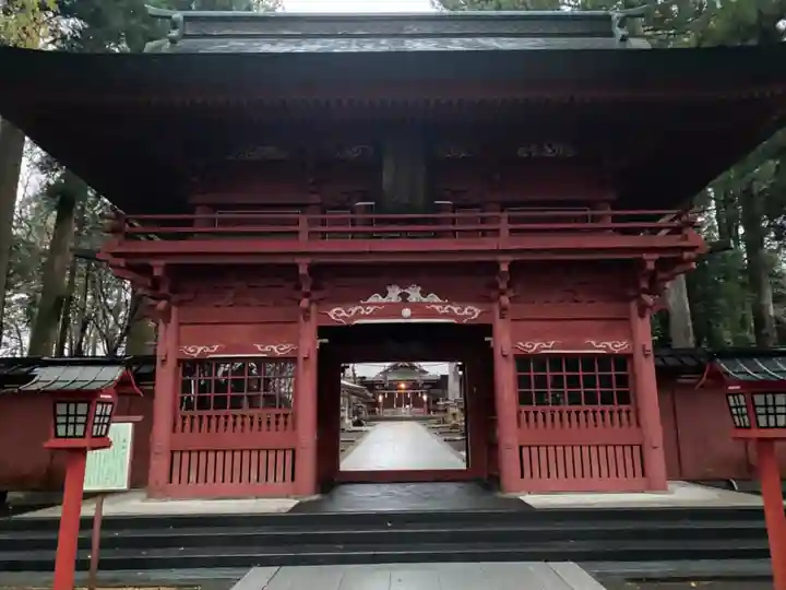 富士山東口本宮 冨士浅間神社の山門・神門
