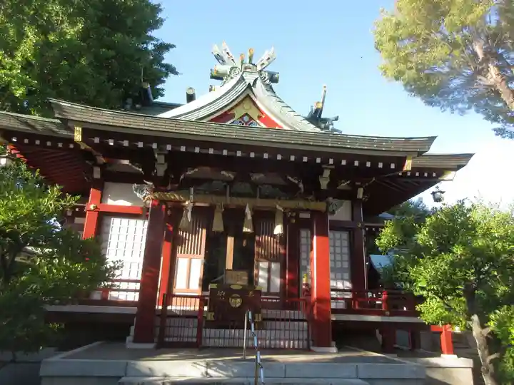八劔神社の本殿・本堂