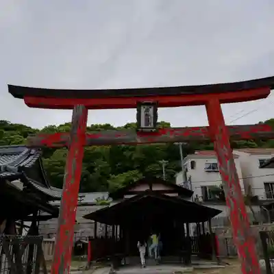 五宮神社の鳥居