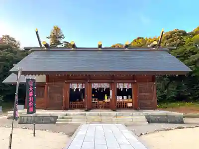 松江護國神社の本殿・本堂