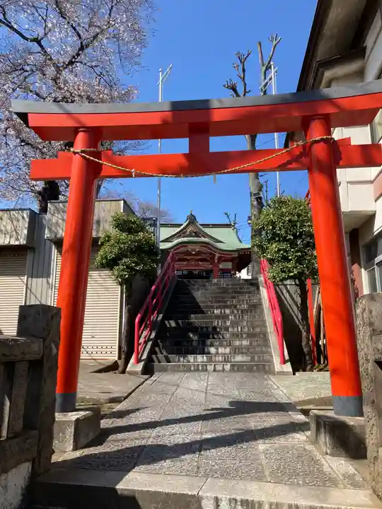 稲荷神社の鳥居