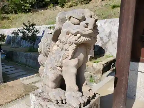 厄除八幡宮　の狛犬