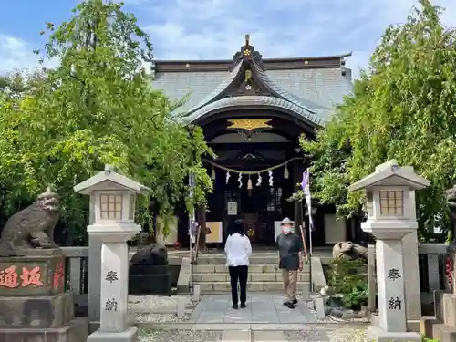 牛天神北野神社の本殿・本堂