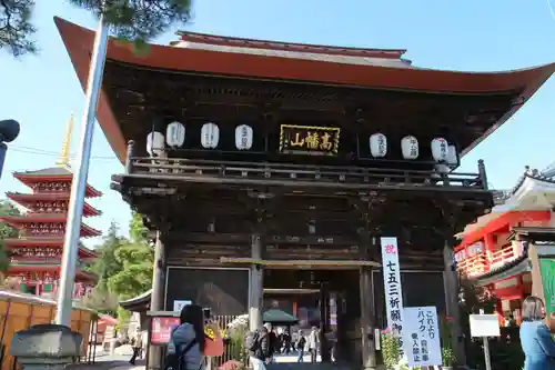 高幡不動尊　金剛寺の山門