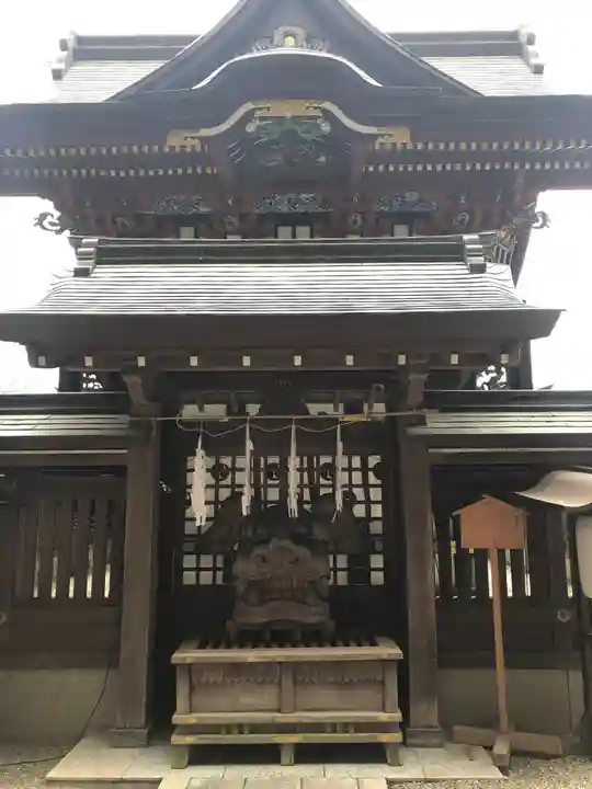 諏訪神社の本殿・本堂