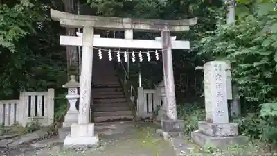穴澤天神社の鳥居