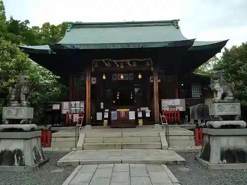 城山八幡宮の本殿・本堂