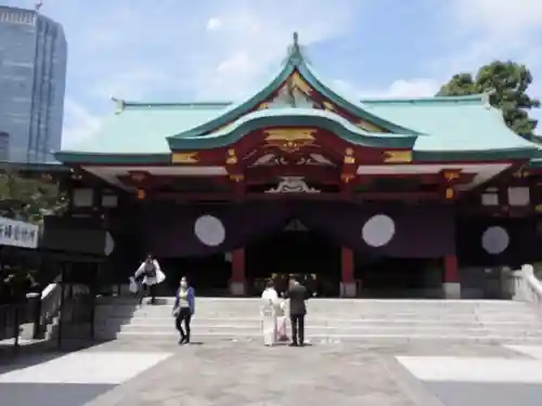 日枝神社の本殿・本堂
