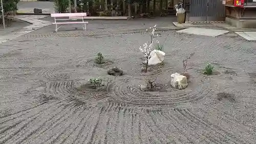 常陸第三宮　吉田神社の庭園