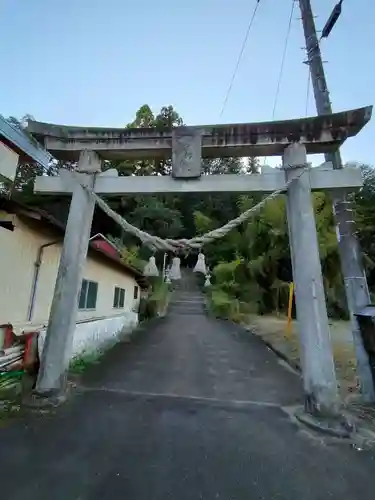 大森神社の鳥居