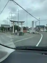 白山神社の鳥居