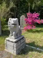 白山神社の狛犬