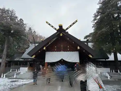 北海道神宮の本殿・本堂