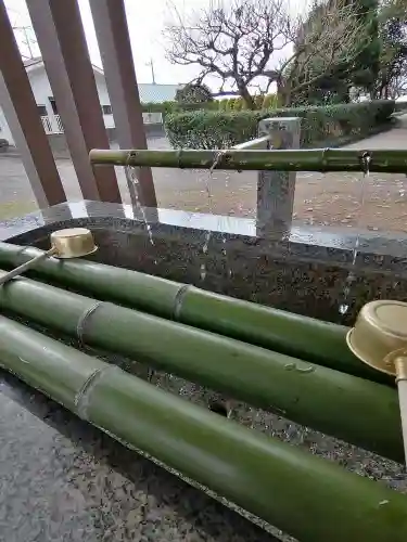 長沼八幡宮の手水舎