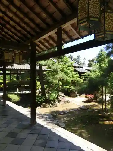 萬福寺の庭園