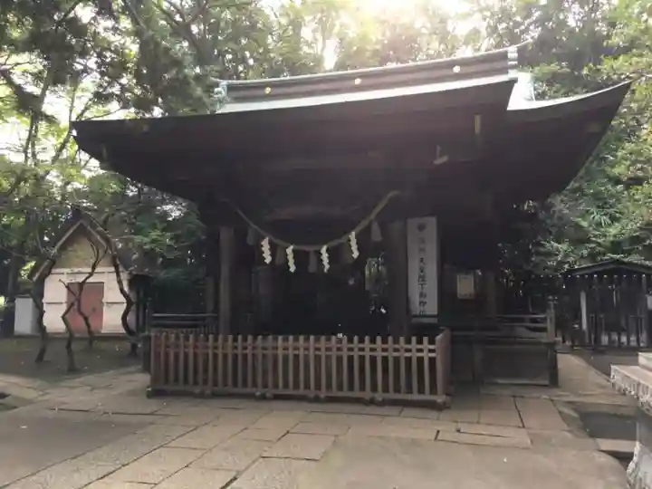 碑文谷八幡宮の本殿・本堂