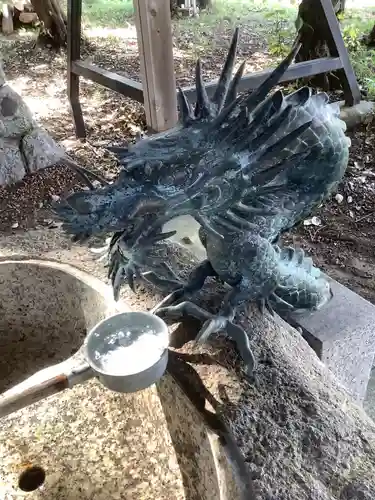 神明社（篠木町）の手水舎