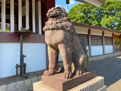 千葉縣護國神社の狛犬